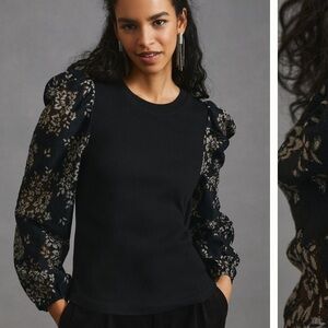 [Dolan] Puff Sleeve Top - NWOT